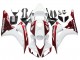 Mejores Carenados Moto Honda CBR1000RR 2006-2007 - Blanco Rojo