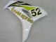 Mejores Carenados Moto Honda CBR1000RR 2006-2007 - Blanco Verde Negro Brillante Hannspree 52