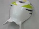 Mejores Carenados Moto Honda CBR1000RR 2006-2007 - Blanco Verde Negro Brillante Hannspree 52