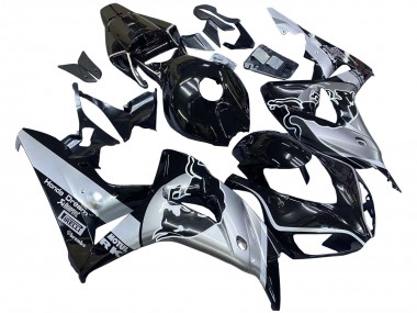 Mejores Carenados Moto Honda CBR1000RR 2006-2007 - Plata Negro Brillante Rojo Bull