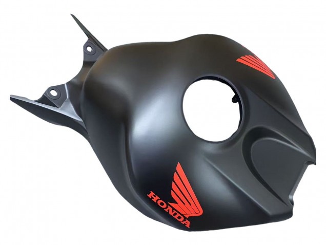 Mejores Carenados Moto Honda CBR1000RR 2006-2007 - Negro Mate Rojo Calcomanías