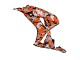 Mejores Carenados Moto Honda CBR1000RR 2006-2007 - Negro Naranja Plata Camouflage