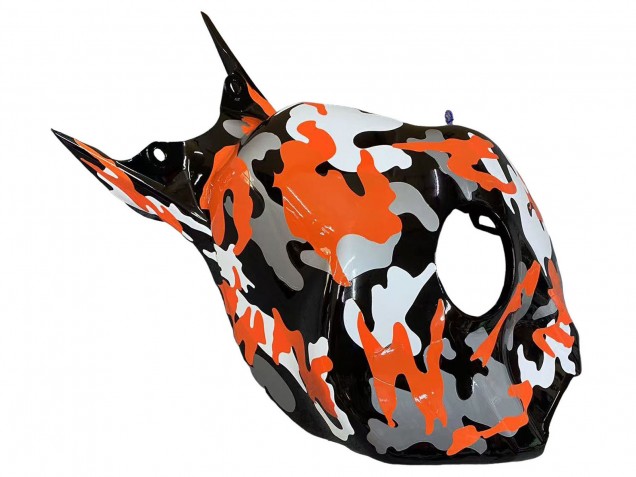 Mejores Carenados Moto Honda CBR1000RR 2006-2007 - Negro Naranja Plata Camouflage
