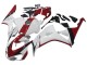 Mejores Kits Carenado Moto Honda CBR1000RR 2006-2007 - Blanco Rojo Negro Brillante