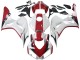 Mejores Kits Carenado Moto Honda CBR1000RR 2006-2007 - Blanco Rojo Negro Brillante