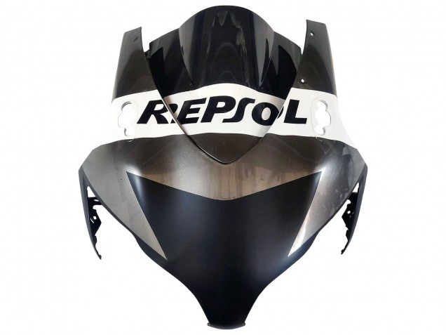 Mejores Carenados Moto Honda CBR1000RR 2008-2011 - Plata Negro Mate Repsol