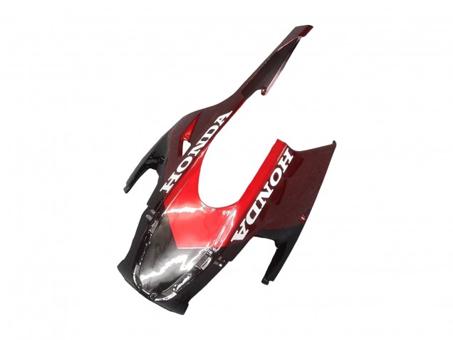 Mejores Carenado Moto Honda CBR1000RR 2008-2011 - Negro Brillante Rojo Llama