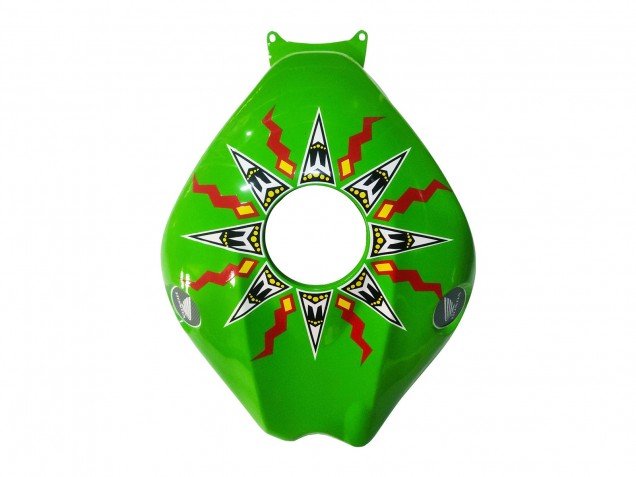 Mejores Carenados Moto Honda CBR1000RR 2008-2011 - Verde Naranja Negro Brillante Rossi Michelin 46