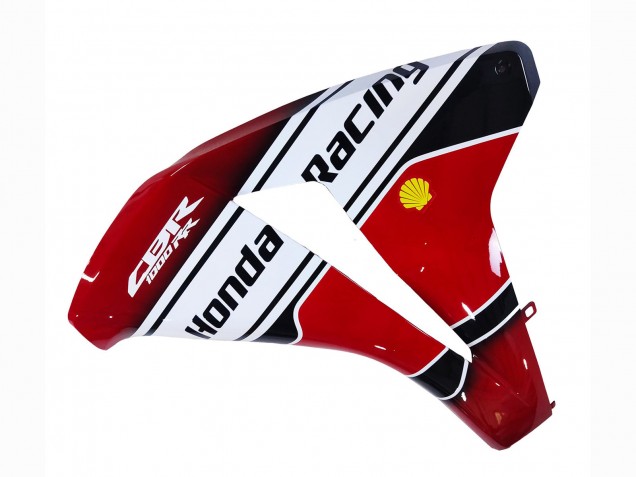 Mejores Carenados Moto Honda CBR1000RR 2008-2011 - Blanco Rojo Negro Brillante Carrera 24