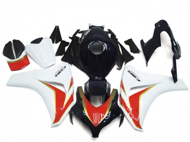 Mejores Carenado Moto Honda CBR1000RR 2008-2011 - Blanco Rojo Negro Brillante