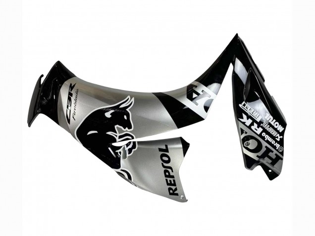 Mejores Carenados Moto Honda CBR1000RR 2012-2016 - Plata Negro Brillante Repsol Rojo Bull