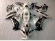 Mejores Carenados Moto Honda CBR1000RR 2012-2016 - Blanco Negro Brillante Rizoma Playboy