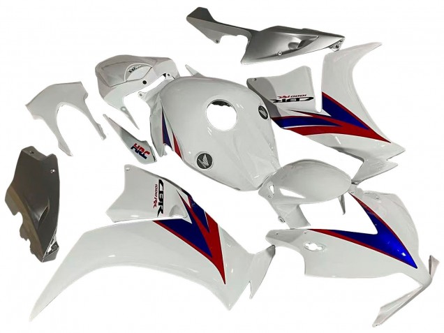 Mejores Carenados Moto Honda CBR1000RR 2012-2016 - Blanco Rojo Azul HRC