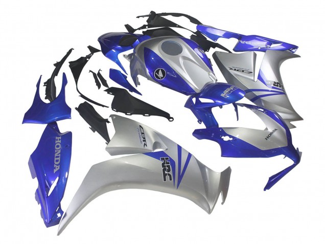 Mejores Carenados Moto Honda CBR1000RR 2012-2016 - Plata Azul HRC