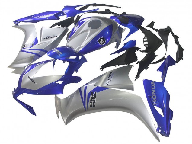 Mejores Carenados Moto Honda CBR1000RR 2012-2016 - Plata Azul HRC