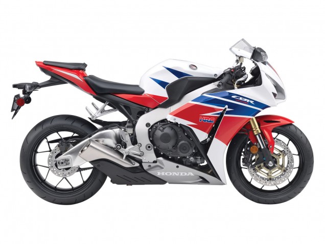 Mejores Carenados Moto Honda CBR1000RR 2012-2016 - Blanco Plata Azul Rojo