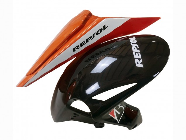 Mejores Carenados Moto Honda CBR1000RR 2012-2016 - Naranja Blanco Rojo Repsol