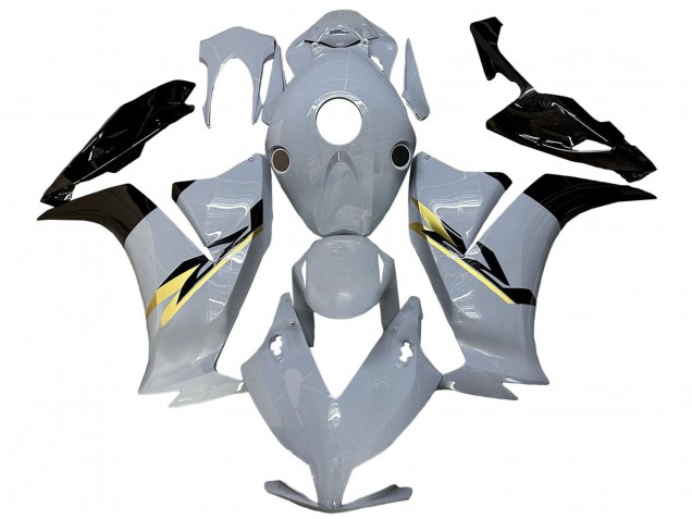 Mejores Carenados Moto Honda CBR1000RR 2012-2016 - Nardo Gris Oro Negro Brillante