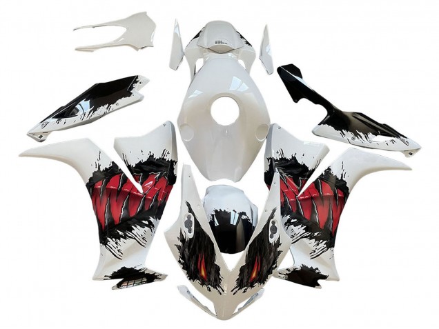 Mejores Carenados Moto Honda CBR1000RR 2012-2016 - Blanco Rojo Negro