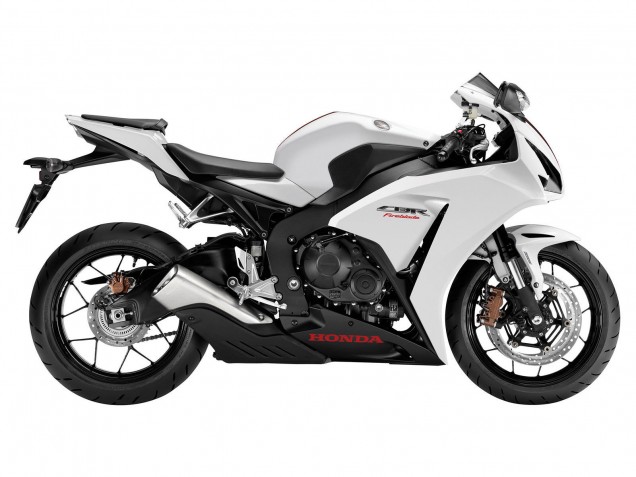Mejores Carenados Moto Honda CBR1000RR 2012-2016 - Blanco Negro Mate