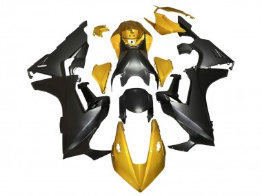Mejores Carenados Moto Honda CBR1000RR 2017-2023 - Oro Negro Mate