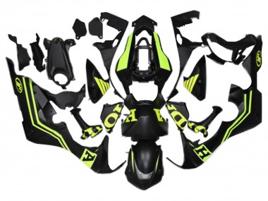 Mejores Carenados Moto Honda CBR1000RR 2017-2023 - Negro Mate Amarillo