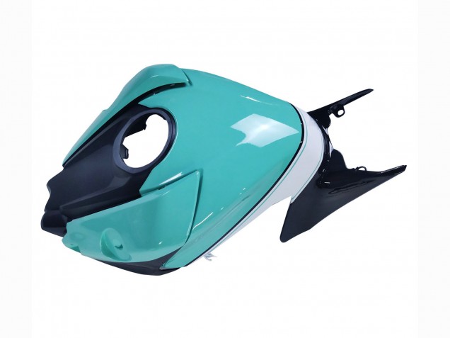 Mejores Carenados Moto Honda CBR1000RR 2017-2023 - Blanco Azul Claro Negro Brillante