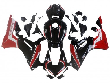 Mejores Carenados Moto Honda CBR1000RR 2017-2023 - Rojo Blanco Negro Brillante