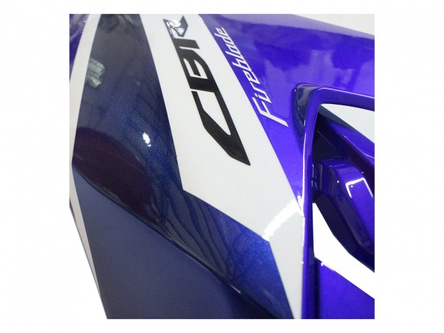 Mejores Carenados Moto Honda CBR1000RR 2017-2023 - Blanco Azul