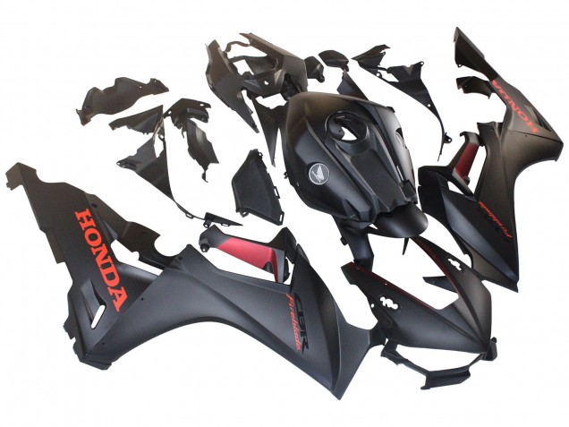 Mejores Carenados Moto Honda CBR1000RR 2017-2023 - Gris Mate Rojo