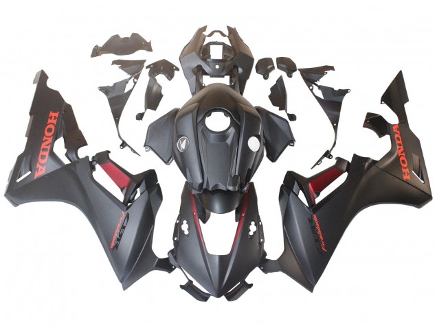 Mejores Carenados Moto Honda CBR1000RR 2017-2023 - Gris Mate Rojo