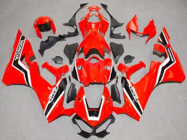 Mejores Carenados Moto Honda CBR1000RR 2017-2023 - Rojo Negro Blanco