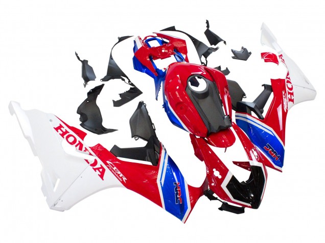 Mejores Carenados Moto Honda CBR1000RR 2017-2023 - Blanco Rojo Azul Negro HRC