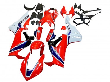 Mejores Kits Carenado Moto Honda CBR1000RR 2017-2023 - Blanco Rojo Azul
