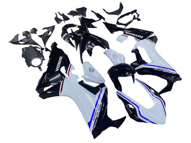 Mejores Kits Carenado Moto Honda CBR1000RR 2017-2023 - Blanco Azul Negro Brillante