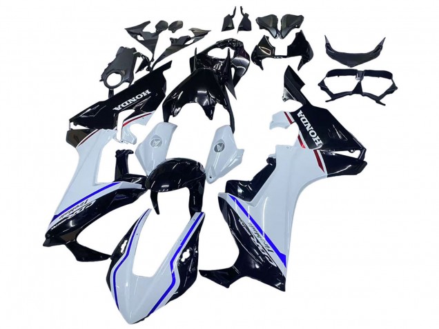 Mejores Kits Carenado Moto Honda CBR1000RR 2017-2023 - Blanco Azul Negro Brillante