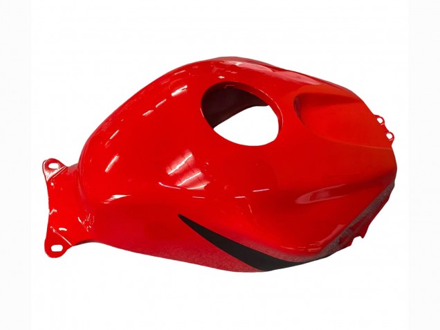 Mejores Carenados Moto Honda CBR600RR 2003-2004 - Rojo Negro Mate Carrera