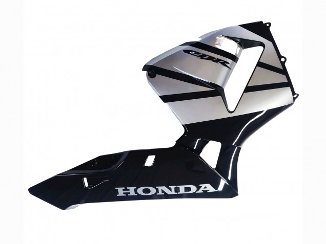 Mejores Carenados Moto Honda CBR600RR 2003-2004 - Plata Negro Brillante
