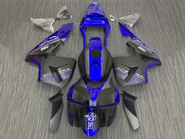 Mejores Carenados Moto Honda CBR600RR 2003-2004 - Azul Negro Mate