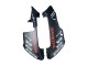 Mejores Carenados Moto Honda CBR600RR 2003-2004 - Negro Mate Naranja Repsol Rossi 46