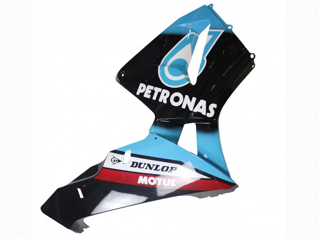 Mejores Carenados Moto Honda CBR600RR 2003-2004 - Azul Claro Rojo Negro Brillante Dunlop