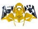 Mejores Carenados Moto Honda CBR600RR 2003-2004 - Amarillo Negro Brillante