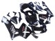 Mejores Carenados Moto Honda CBR600RR 2003-2004 - Negro Brillante Blanco Repsol