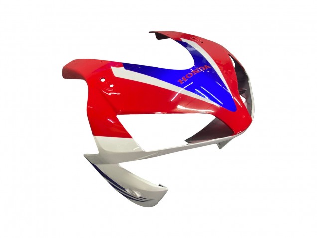 Mejores Carenados Moto Honda CBR600RR 2003-2004 - Blanco Azul Rojo HRC