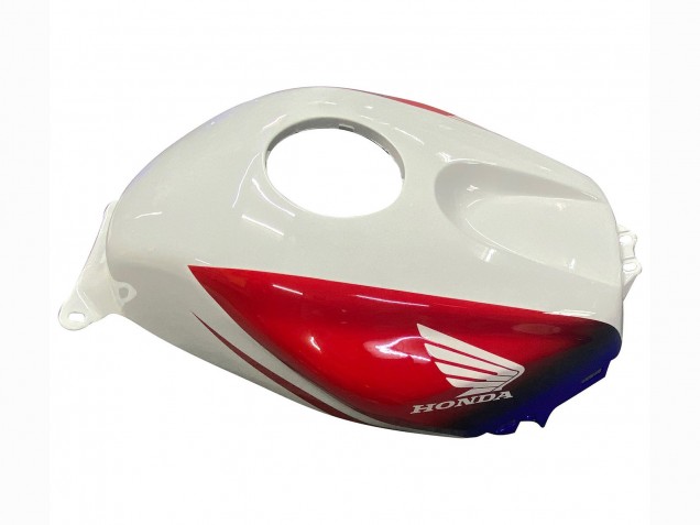 Mejores Carenados Moto Honda CBR600RR 2003-2004 - Blanco Azul Rojo HRC