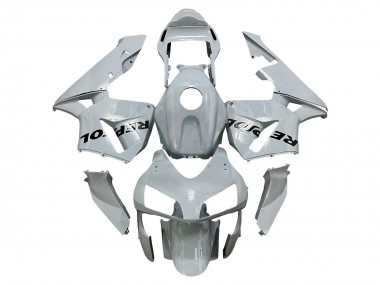 Mejores Carenados Moto Honda CBR600RR 2003-2004 - Plata Negro Repsol
