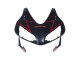 Mejores Carenados Moto Honda CBR600RR 2003-2004 - Rojo Negro Brillante Negro Mate