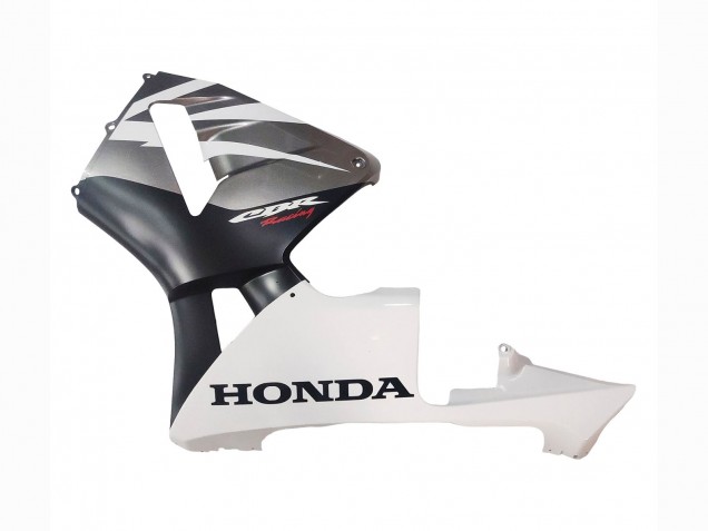 Mejores Carenados Moto Honda CBR600RR 2003-2004 - Blanco Negro Mate Carrera