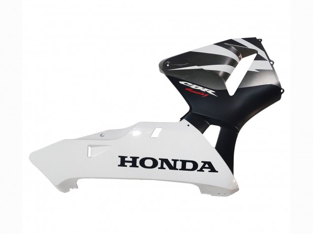 Mejores Carenados Moto Honda CBR600RR 2003-2004 - Blanco Negro Mate Carrera