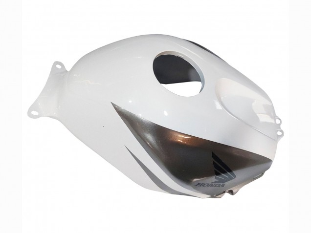 Mejores Carenados Moto Honda CBR600RR 2003-2004 - Blanco Negro Mate Carrera